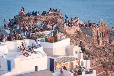 Greek government plans to stop new hotels in parts of Santorini amid overtourism crisis