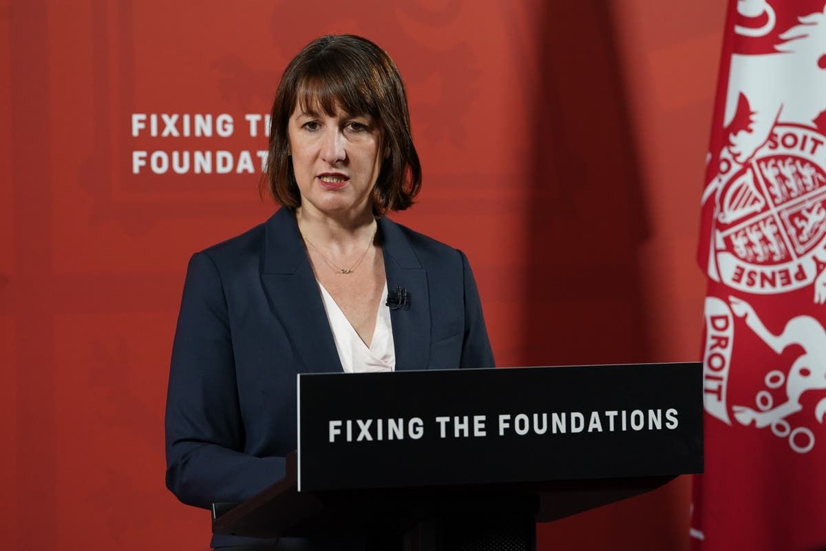 Finance Minister Rachel Reeves asked about the budget…