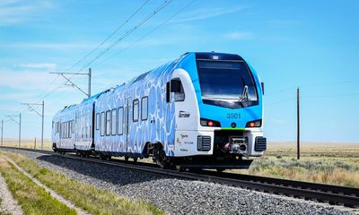 ‘Transformational’: how a California city launched America’s first hydrogen-powered passenger train