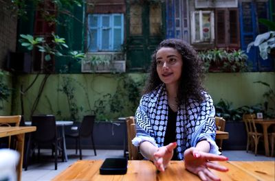 Young Palestinian journalist who reported on Gaza's destruction now continues education in Lebanon