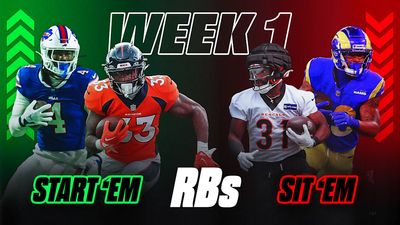 Running Back Start 'Em, Sit 'Em Picks For Fantasy Football Week 1