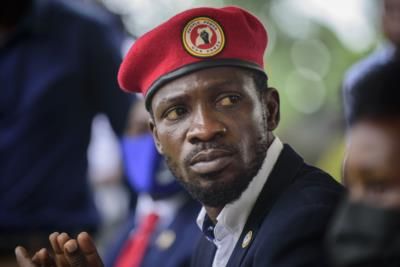 Ugandan Opposition Figure Bobi Wine Shot In Leg