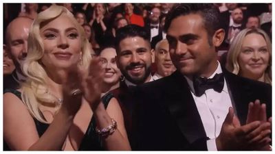 Lady Gaga shows off HUGE diamond engagement ring as she arrives for 'Joker: Folie a Deux' premiere at Venice Film Festival