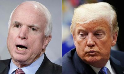 John McCain’s son says he will vote Democrat as he slams Trump Arlington visit