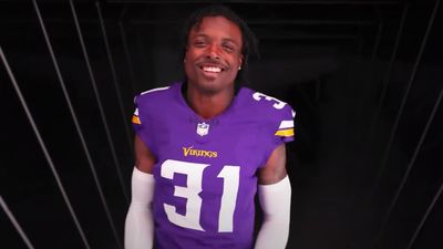 What Does 'KJ' on Vikings Helmets Stand for?