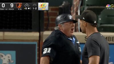 White Sox Manager Grady Sizemore Ejected After Very Heated Exchange With Umpire