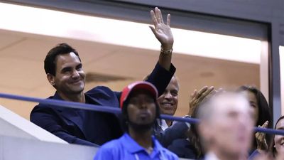 Watch: Roger Federer in the house at US Open, as a fan