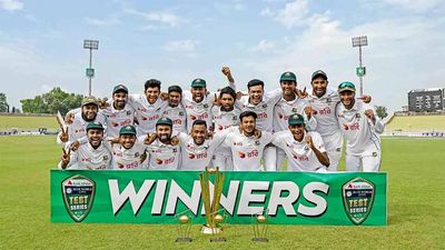 'Tigers burning bright...': Bangladesh revels in Test series triumph against Pakistan