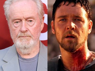 Ridley Scott has perfect response when asked if he spoke to Russell Crowe about Gladiator 2