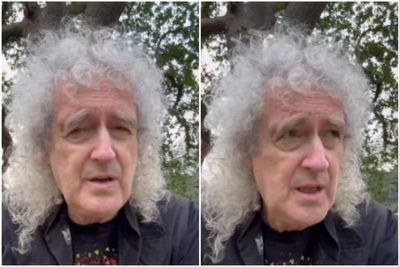 Brian May reveals he suffered minor stroke and temporarily lost control of his arm