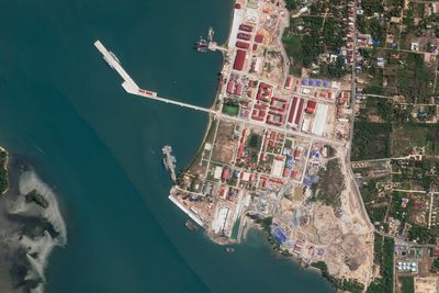 Cambodia says China gifting 2 warships as it finishes work expanding strategically important port