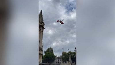 Woman airlifted to hospital after cyclist and lorry collision in Westminster