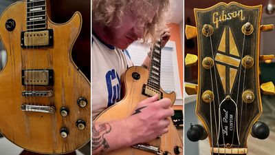 “Imagine the dirtiest Les Paul on the planet, but even worse”: Jared James Nichols is reviving a storm-destroyed Gibson – a 1975 Custom that was being played when its original owner died