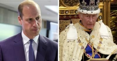 Prince William Holds Meetings With King Charles III At Palace