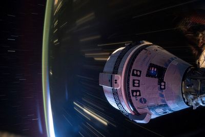 Boeing will fly its empty capsule back to Earth soon. Two NASA astronauts will stay behind