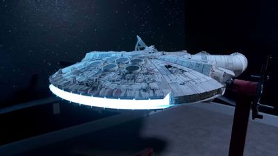 The Original Millennium Falcon Was Built With Model Race Car Parts