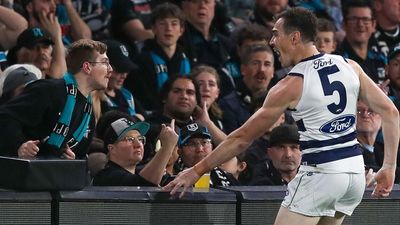 Geelong trounce Port Adelaide in AFL qualifying final