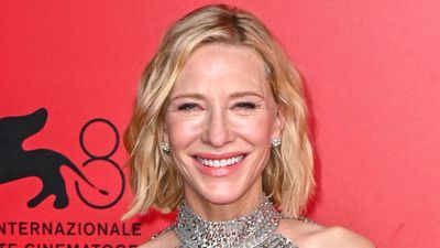 This has to be one of Cate Blanchett's boldest red carpet looks yet, but her sleek wide leg trousers are surprisingly wearable