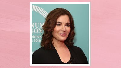 Nigella Lawson has revealed her hair styling stash - and a relatable before pic