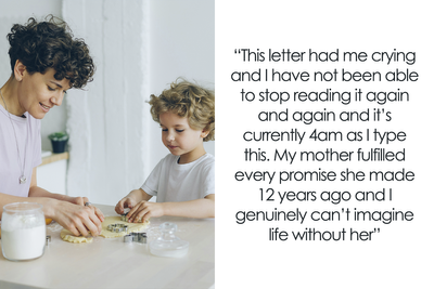 Woman Writes A Letter To Her Stepson For When He Turns 18, He Tears Up Reading It Years Later