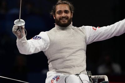 Britain’s Dimitri Coutya wins Paralympic wheelchair fencing gold