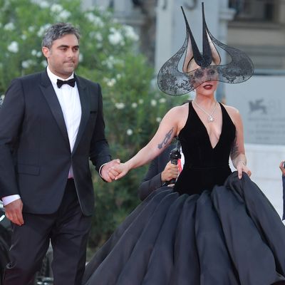 Lady Gaga and Fiancé Michael Polansky Go Red Carpet Official at the Venice Film Festival