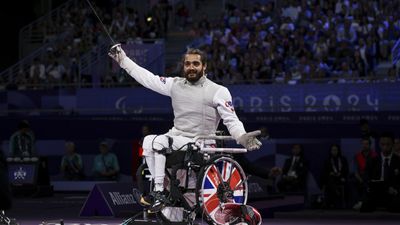 Coutya takes gold for Britain in wheelchair fencing