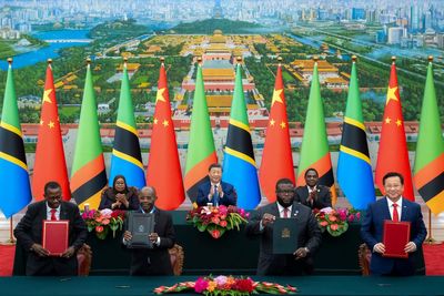 Chinese and African leaders hold a summit on deepening cooperation in a divided world