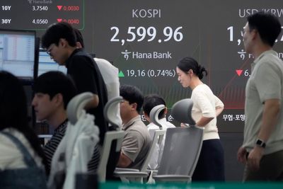 Asian stocks mixed after Wall Street extends losses as technology and energy stocks fall