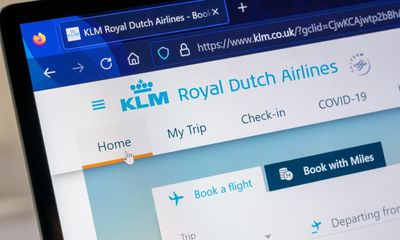 Our agreed KLM flight ticket price took off, disappeared and cost us £118