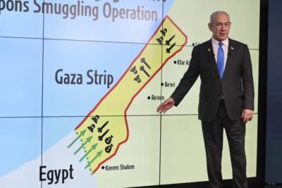 Netanyahu Stands Firm On Israeli Control Of Gaza Border