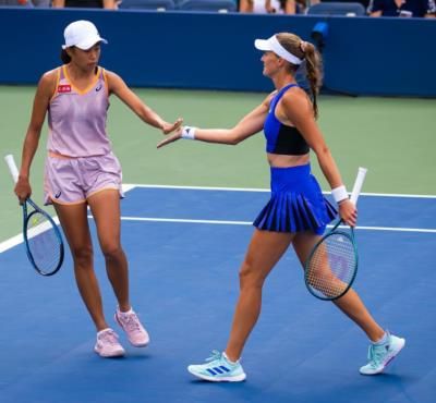 Mladenovic And Zhang End Townsend And Siniakova's Doubles Streak.