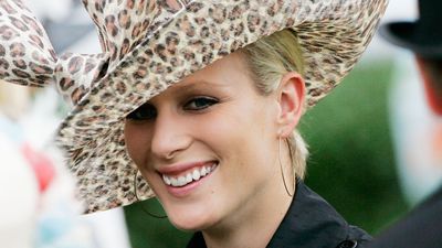 Zara Tindall's epic leopard hat and navy trench is all the inspiration we need to pair animal print with our neutral autumn coats