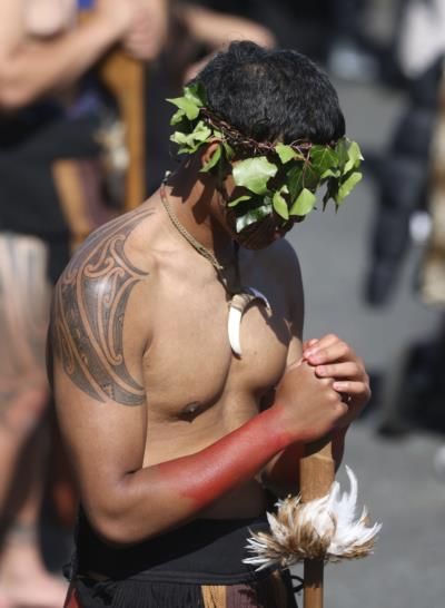 Maori Queen Ascends Throne In Traditional Ceremony