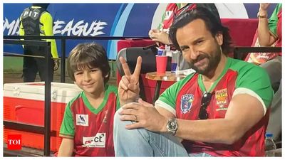 Video of Saif Ali Khan taking a jeep ride with son Jeh Ali Khan goes viral; fans REACT