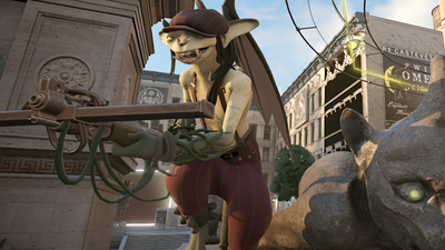 Deadlock's best girl is (judging by the fanart) a scrunkly gargoyle with a flat cap and severe back issues, who just so happens to be an absolute sweetheart