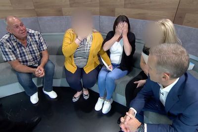 Moment sobbing Jeremy Kyle guest is grilled by presenter in unaired footage before fatal overdose