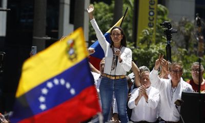 Venezuela’s opposition leader calls for global movement to ‘rescue’ country