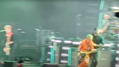 "Billie looked scared, then ran off and they all zoomed off on golf carts":Green Day rushed offstage in Detroit after drone flies into stadium: Suspect arrested