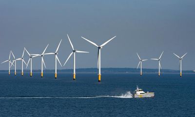 Wind and solar farms power Great Britain’s grid to greenest ever summer