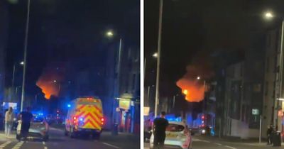 Fire crews work through the night to tackle blaze in Dundee