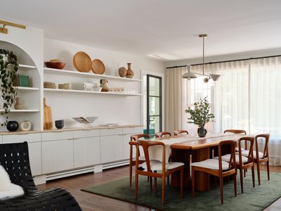 Before and After — This Small Kitchen Diner Reno Went Open Concept With a Clever "Connecting" Feature