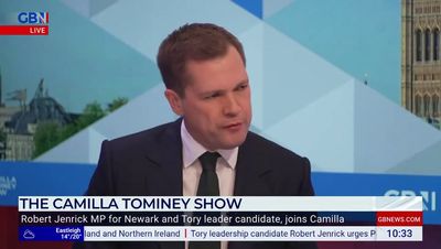 Would-be Tory leader Robert Jenrick defends saying he'd vote for Donald Trump