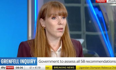 Angela Rayner backs prosecutions for those responsible for Grenfell Tower fire