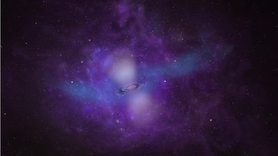 Scientists find gas halo around a galaxy far, far away