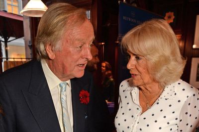 Queen Camilla reunites with ex Andrew Parker Bowles for launch Of Tom Parker Bowles’s Cooking & The Crown