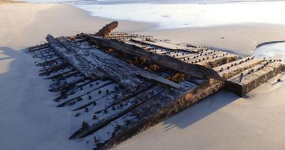 Historic shipwreck exposed by storms on Scottish island to be preserved in tank