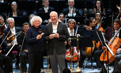 Prom 61: Bavarian Radio Symphony Orch/Rattle review – rich and rewarding Adès, graceful Bruckner