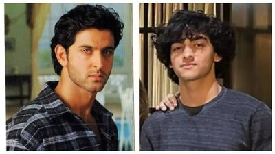 Hrithik Roshan's son Hrehaan Roshan is all grown up; fans can't get over over his striking resemblance to dad