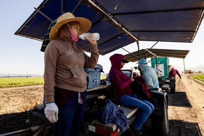 Heatwave across US west breaks records for highest temperatures